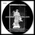 Crystal Buddha 3D Laser gravure cristal